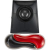 Kensington slim duo gel mouse trackball wrist rest polssteun (rood zwart)