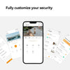 Imou cell pt con telecamera di sicurezza a pannello solare (bianco, 100% wireless)