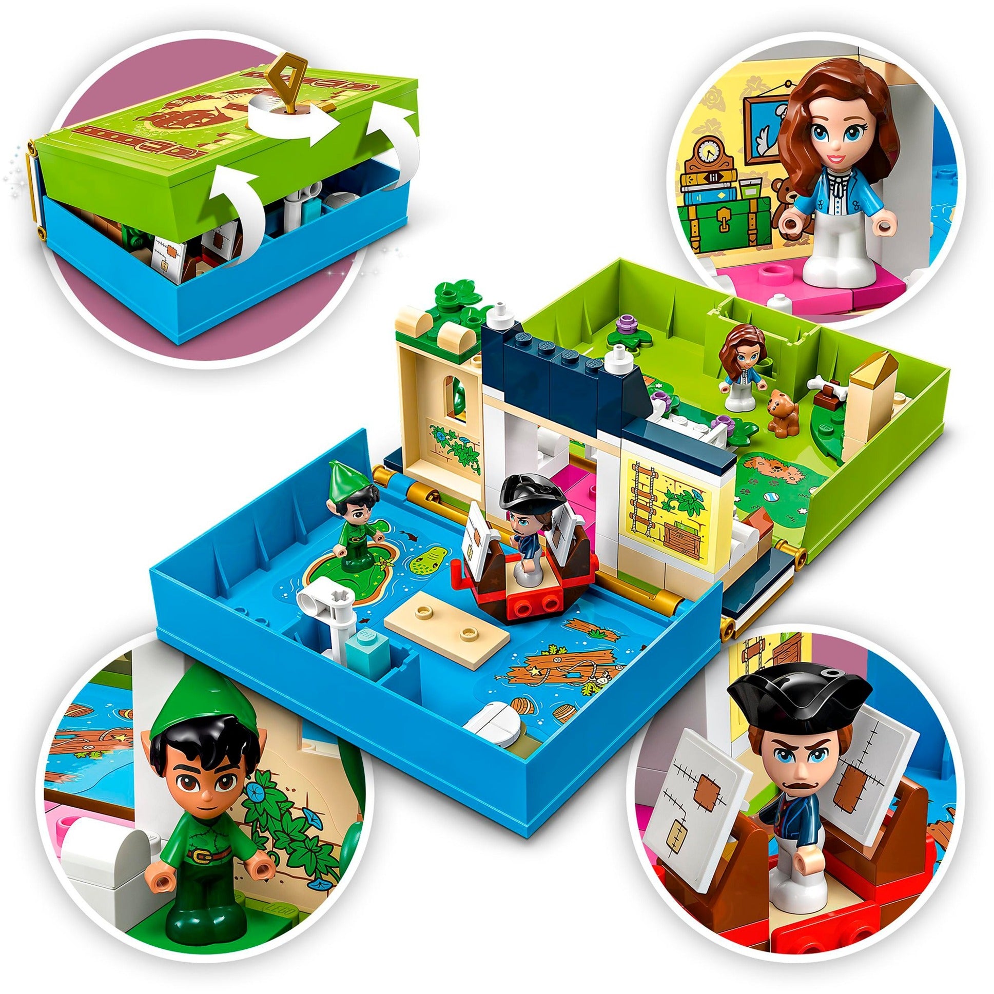 Lego disney peter pan wendy's verhalenboekavontuur set