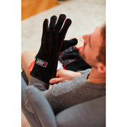 Weber leren barbecuehandschoenen (zwart) - afbeelding 5