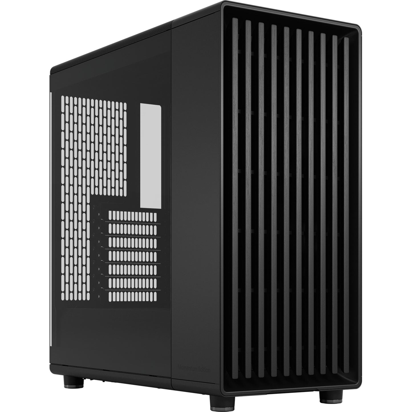 Carcasa de torre midi Fractal Design North Momentum Edition (roble negro | 2x USB-A | 1x USB-C | vidrio templado)