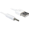 Cavo DELOCK USB-A MASCHIO> Jack stereo 3,5 mm maschio 4 pin