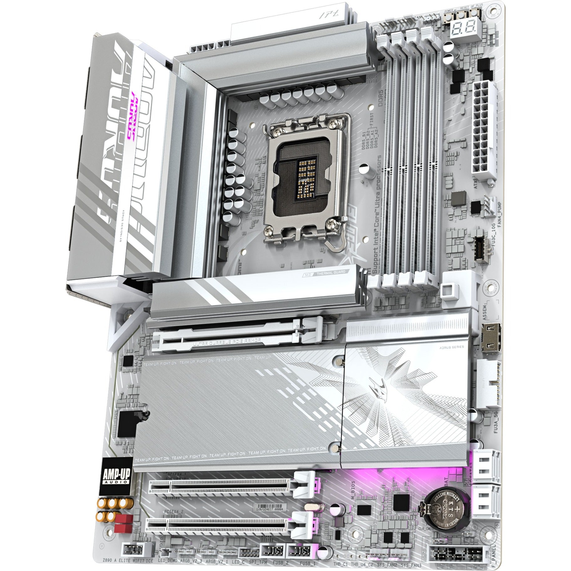 Gigabyte z890 aorus elite wifi7 ice socket 1851 moederbord (raid, 2.5gb-lan, wi-fi 7, bt, sound, atx)