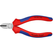 Knipex 70 02 125 zijsnijtang gepolijst comfort 125mm - afbeelding 1