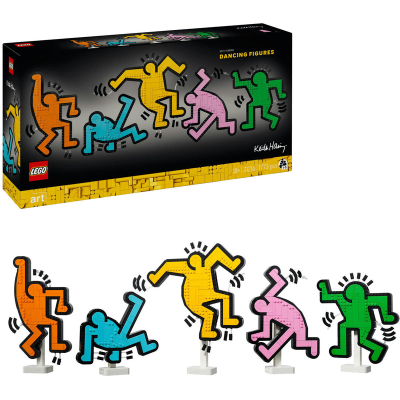 LEGO Art 31216 Keith Haring Dancing Figuras