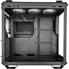 Asus tuf gaming gt502 plus midi tower behuizing (zwart | 2x usb-a | 1x usb-c | tempered glass)