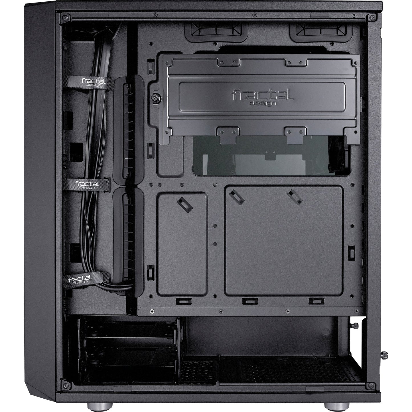 Design frattale Meshify C vetro temperato scuro