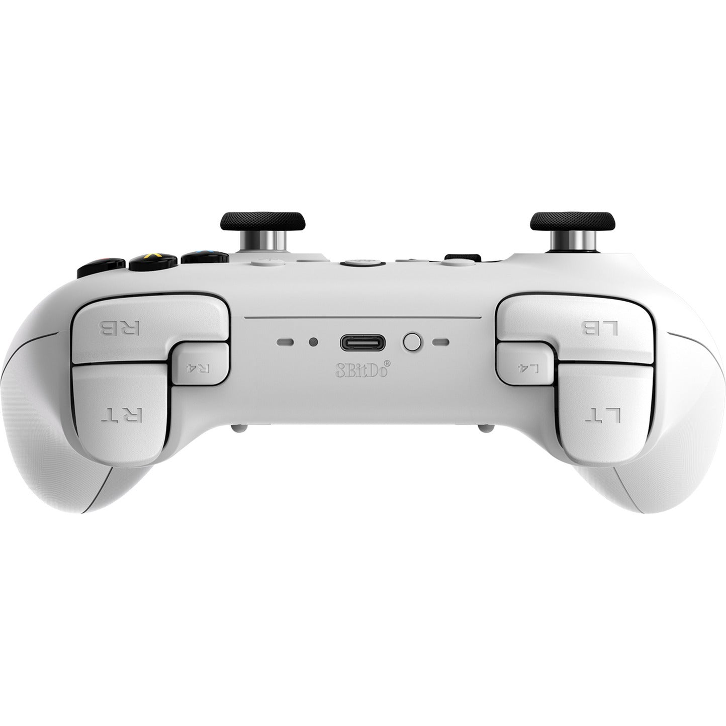 Mando inalámbrico 8bitdo ultimate 2 (blanco, bluetooth 2,4 ghz, usb, pc)