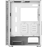 Montech x3 mesh midi tower behuizing (wit | 3x usb-a | rgb | tempered glass) - afbeelding 3