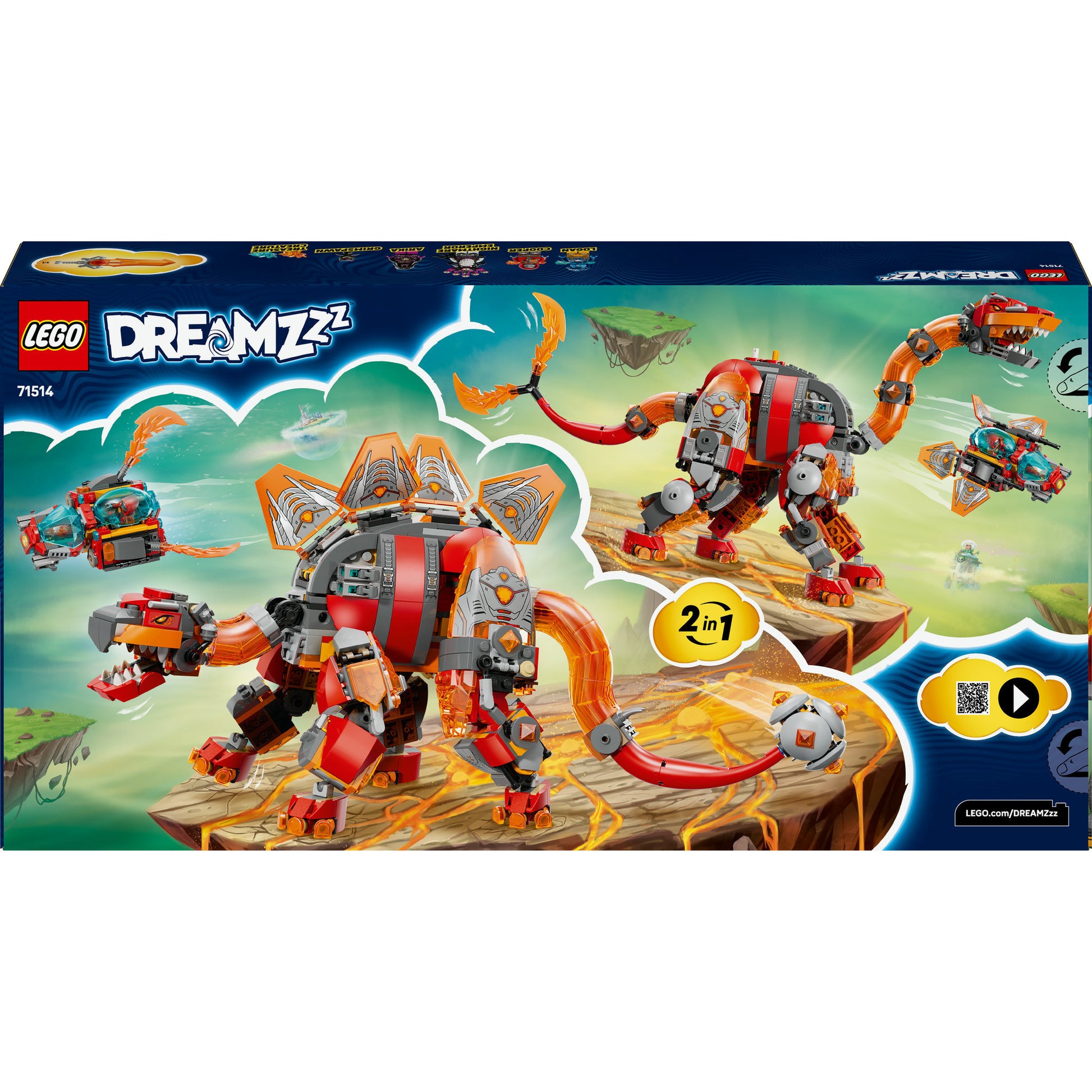 Lego dreamzzz 71514 nave espacial dinosaurio