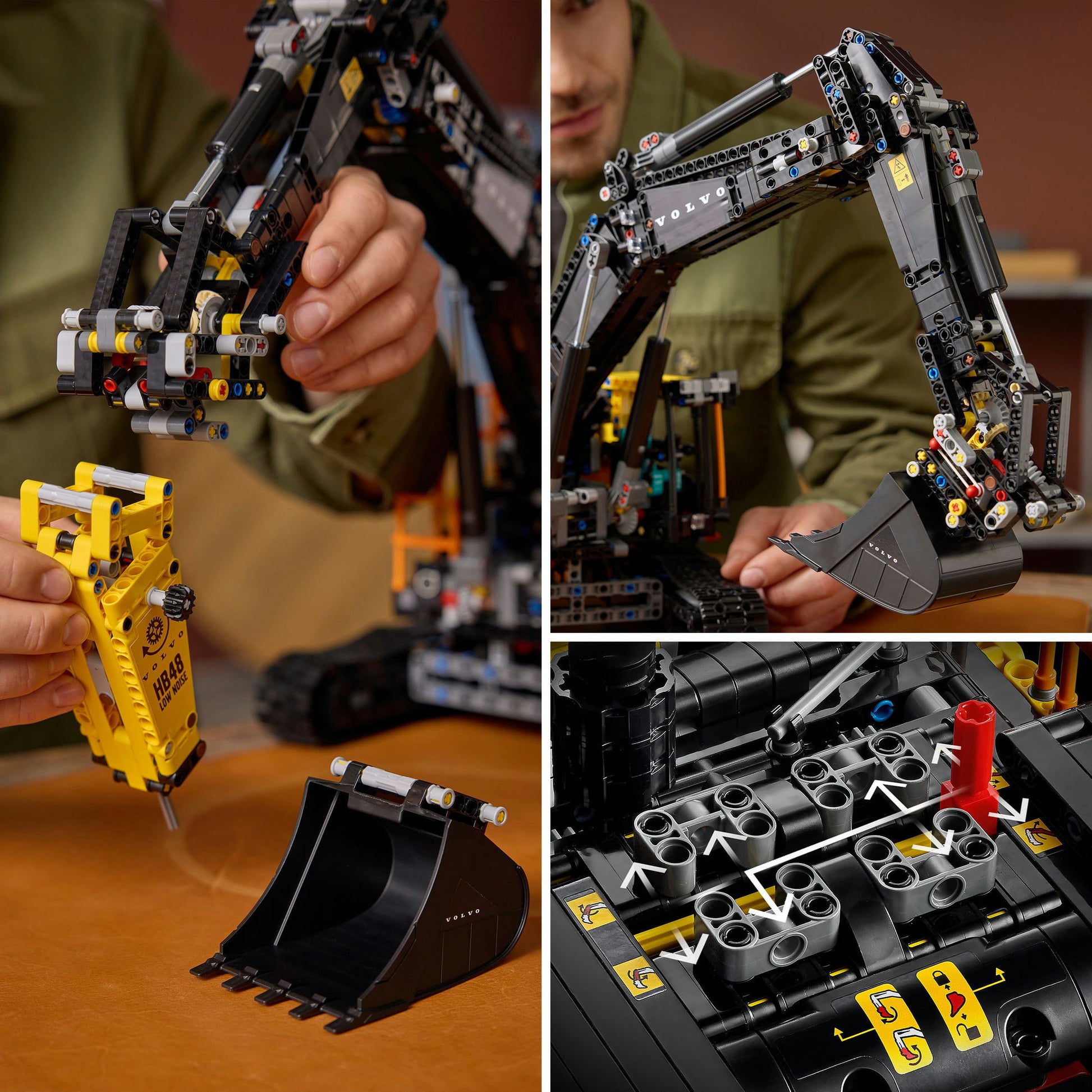 LEGO Technic 42215 Volvo EC500 Excavador híbrido