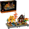 Lego 11372 iconos jardín de otoño con cabaña