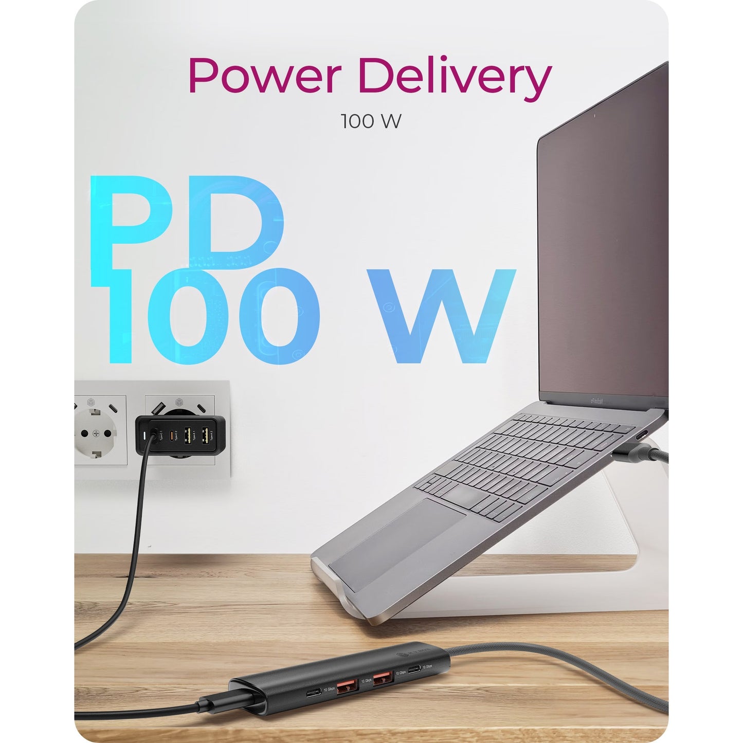 Hub USB Icy Box ib-hub1437-cpd