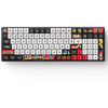 Teclado mecánico inalámbrico de diario de graffiti Iqunix F97