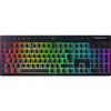 Tastiera da gioco meccanica Razer Blackwidow v4 Hyperspeed RGB a basso profilo (nera, layout USA (qwerty), gialla a basso profilo, 100%)