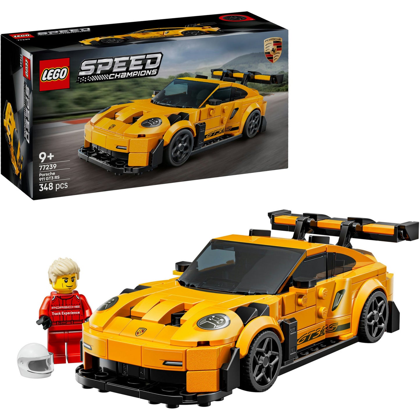 Lego speed champions 77239 porsche 911 gt3 rs supercar