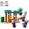 Lego minecraft de illagers in de woestijn gamingset voor kinderen - 21267