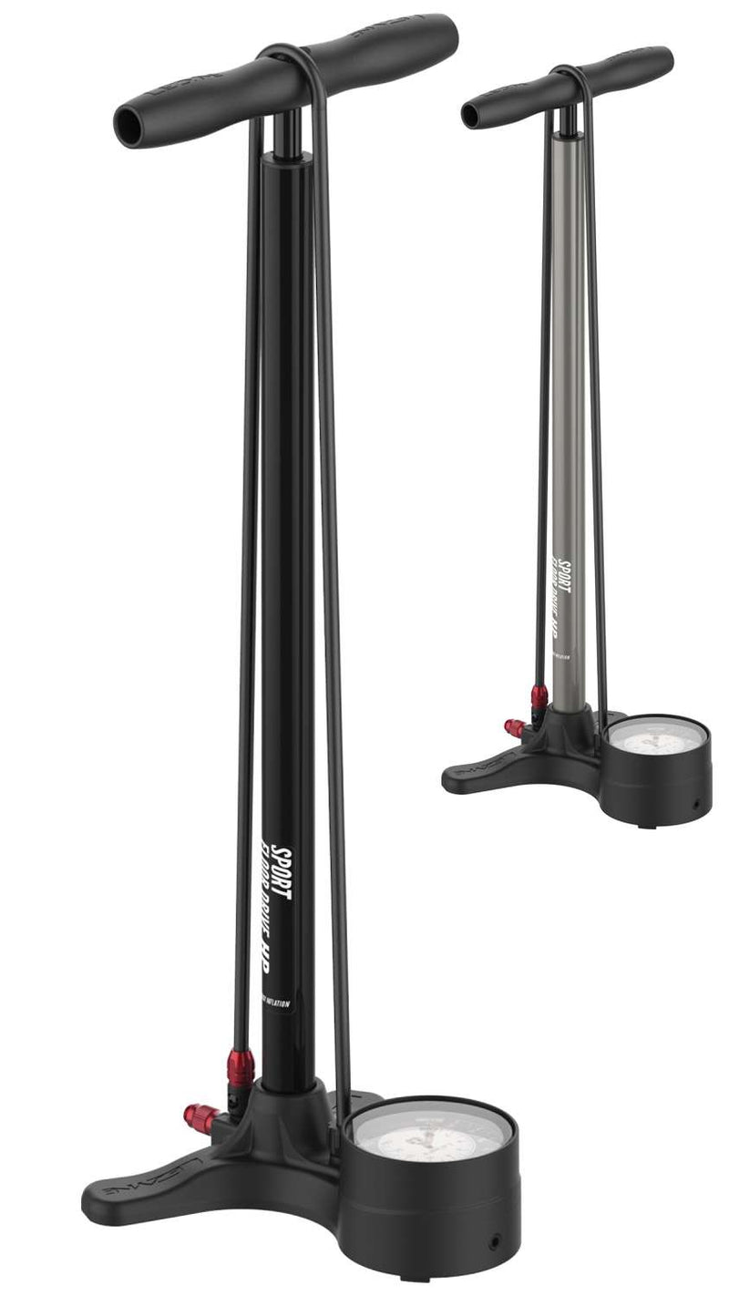 Bomba de piso con manómetro de 220 psi Lezyne sport Floor Drive