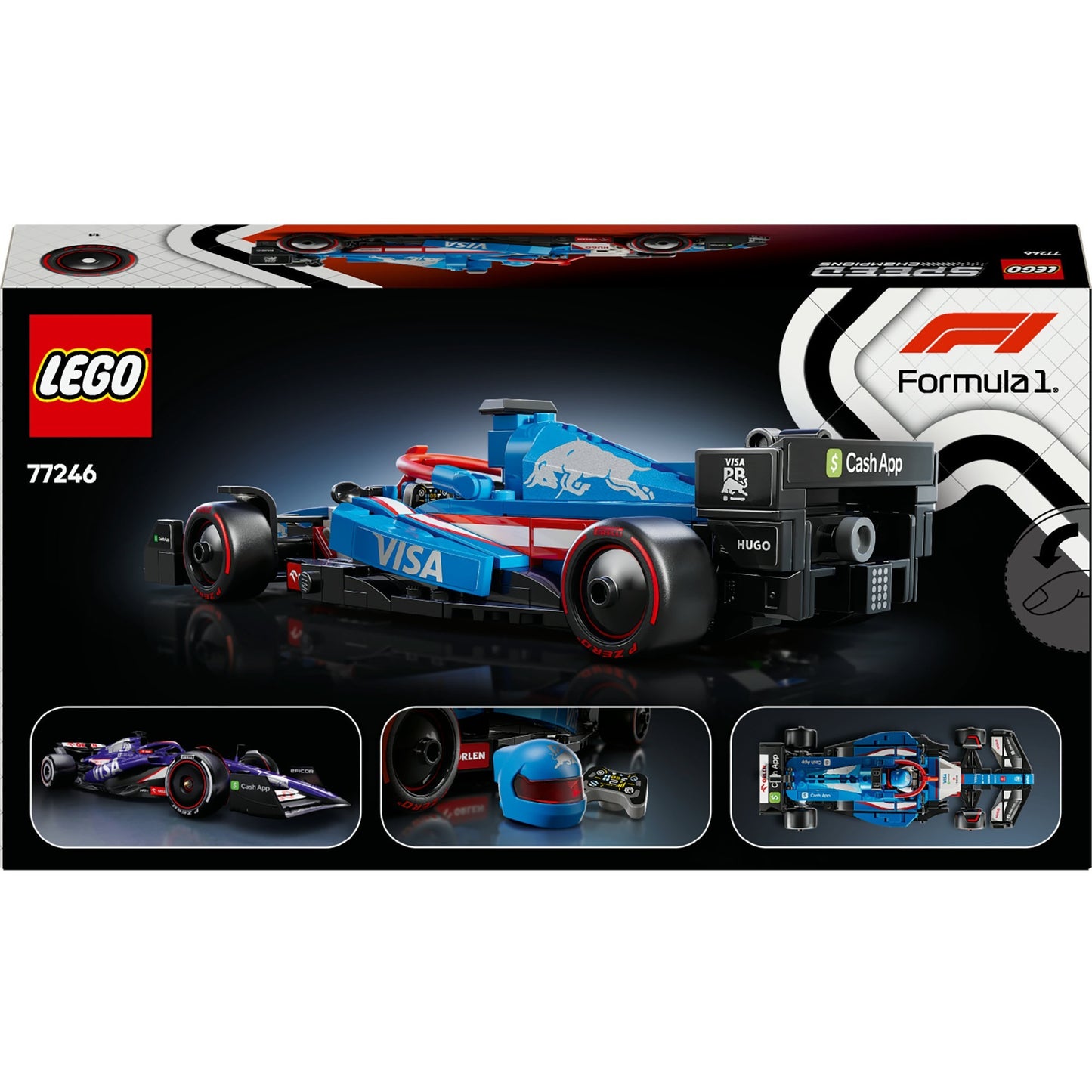 Lego Speed ​​Champions Visa Cash App RB VCARB 01 - 77246