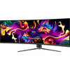 Monitor da gioco ultrawide curvo MSI MPG 491CQP QD-OLED 49 (nero, 2x HDMI, Display Port, 2x USB-A, USB-B, USB-C, 144 Hz)