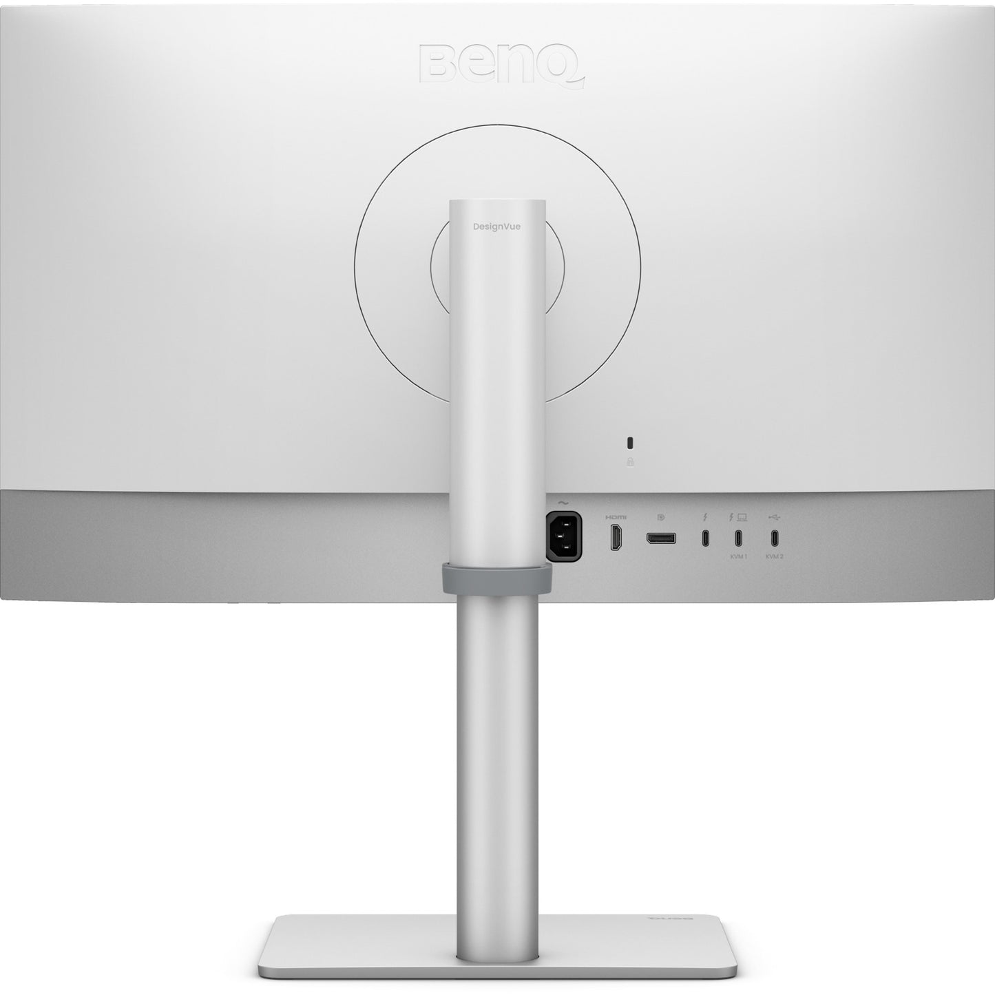 Monitor UHD Benq PD2730S 27 5K (bianco argento, HDMI, DisplayPort, audio, Thunderbolt 4, USB-C)