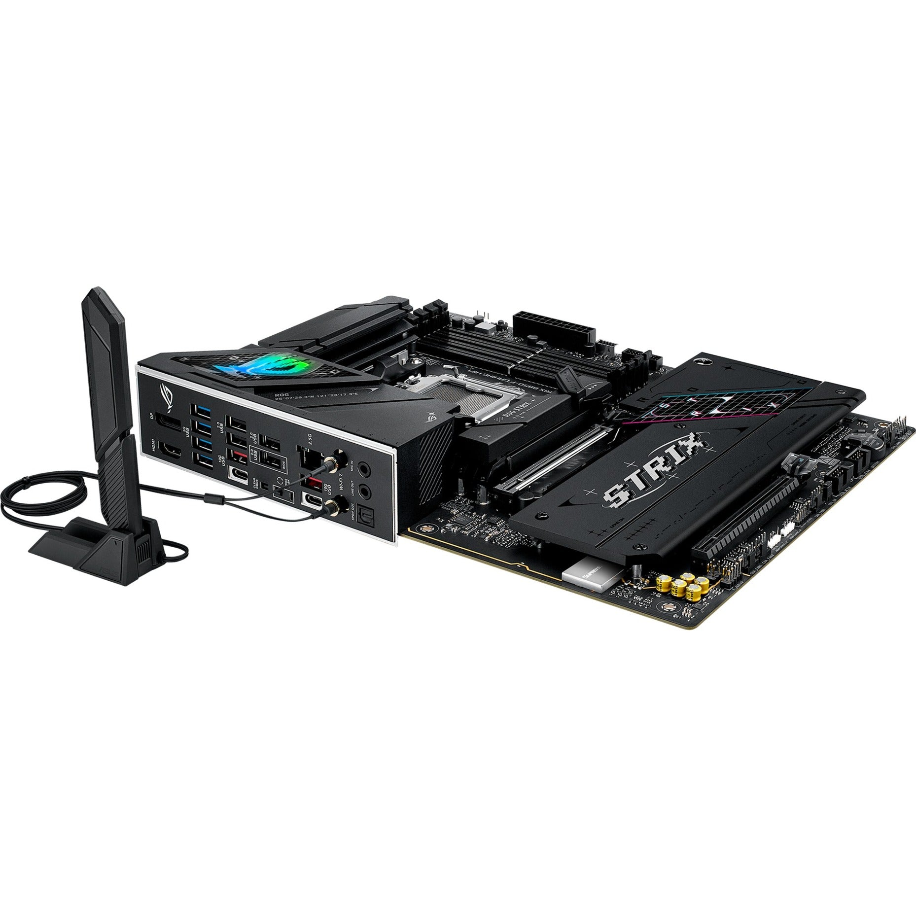 Placa base Asus ROG Strix B850-F Gaming WiFi Socket AM5 (2.5GB-LAN, Wi-Fi 7, BT, Sonido, ATX)