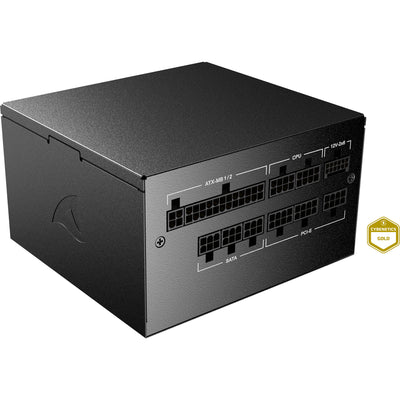 Alimentatore modulare Sharkoon ribelli p20 gen2 da 850 watt (nero, 1x 12v-2x6, 3x pcie)