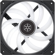 Silverstone air slimmer 140 argb case fan (zwart, 140 x 15 x 140 mm, pwm) - afbeelding 4