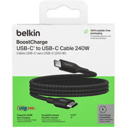 Belkin boostcharge usb-c > usb-c kabel (zwart, 1 meter, 240 w) - afbeelding 11