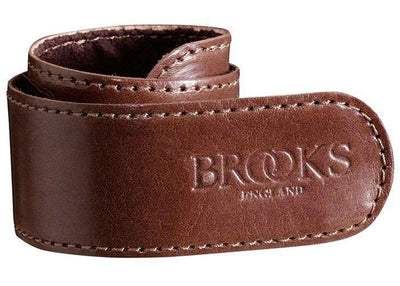 Brooks broekklem cuero es marrón