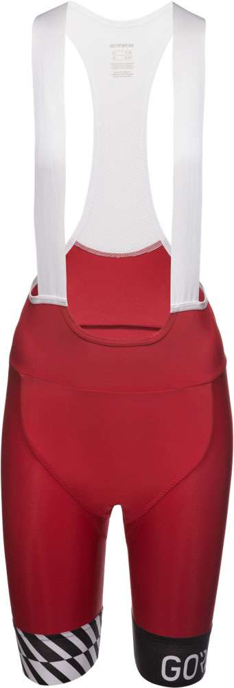 Gorewear Swiftride Optical - Pantaloncini con bretelle da donna con fondello