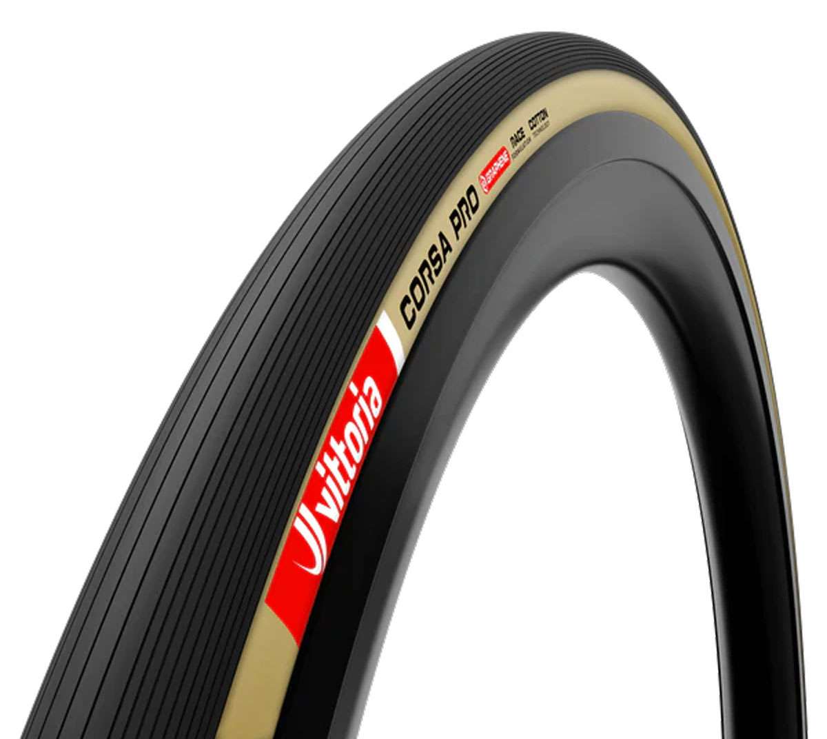 Copertone pieghevole Vittoria corsa pro con camera d'aria al grafene 2.0