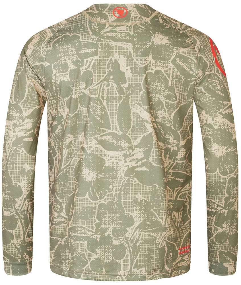 Endura grid floreale - maglia mtb manica lunga