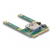 Delock mini pcie i o 1 x usb 2.0 type-a female full size half size controller - afbeelding 2
