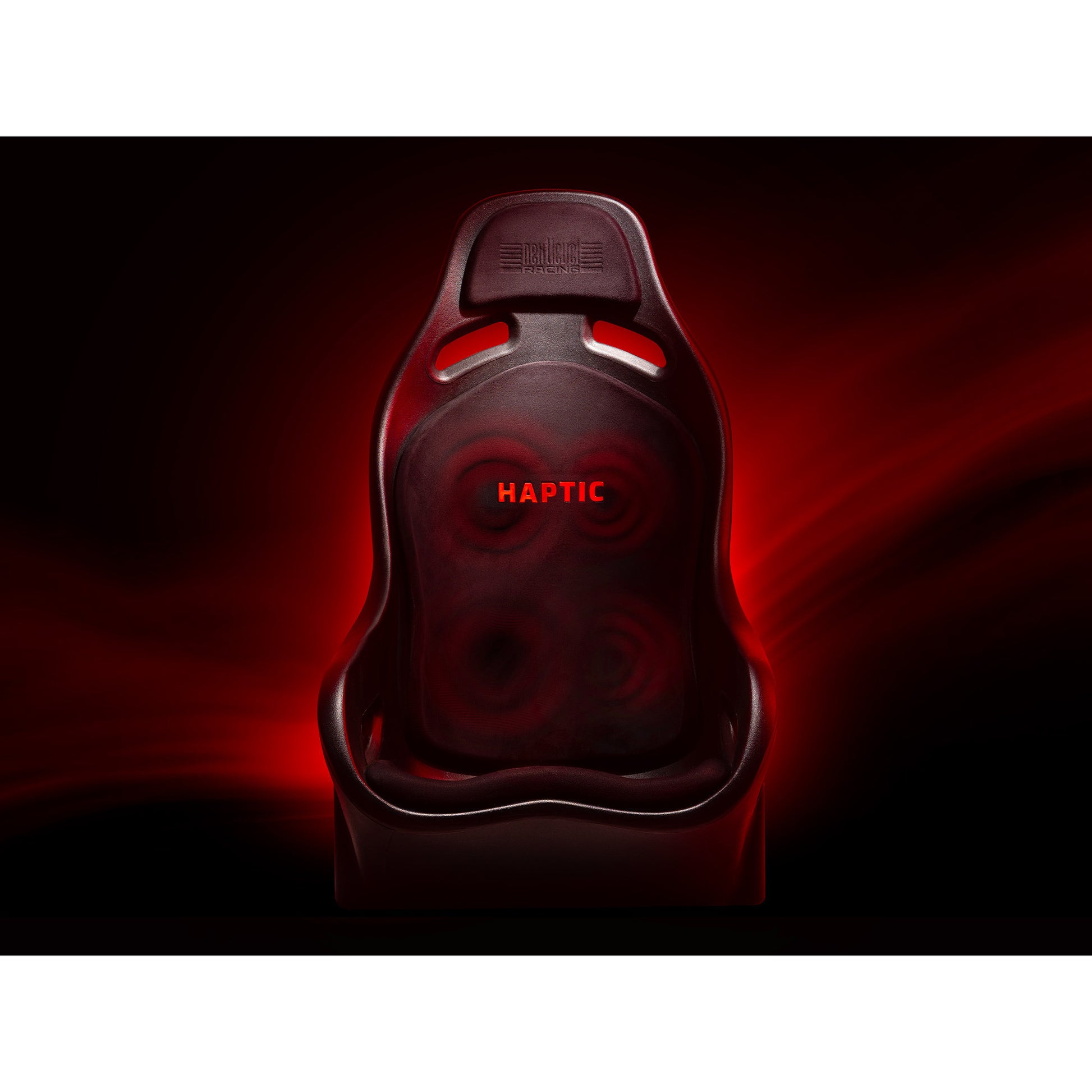 Silla de carreras con simulación de retroalimentación háptica es1 de Next Level Racing (negra)
