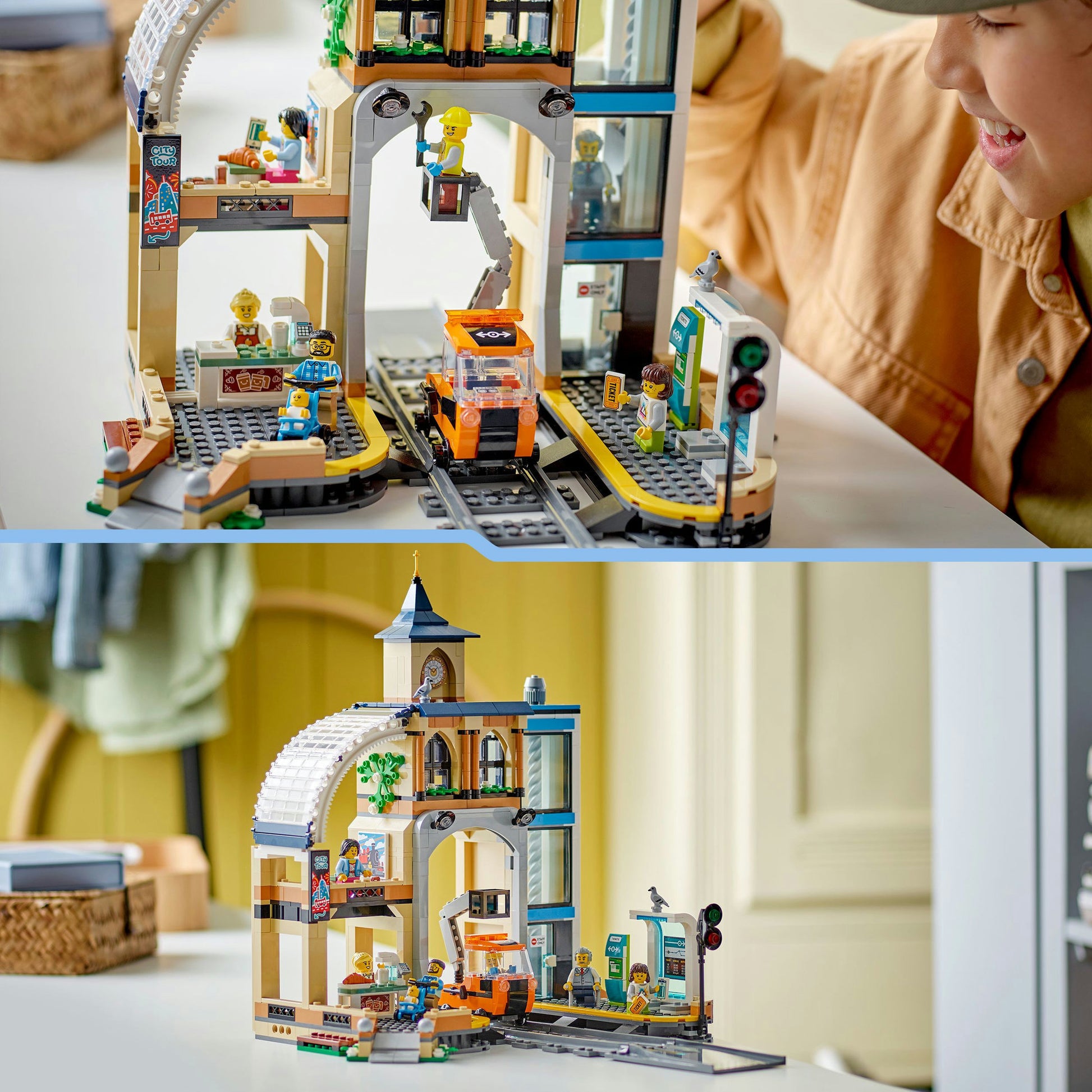 Accogliente LEGO 60469 City Trains Central Station
