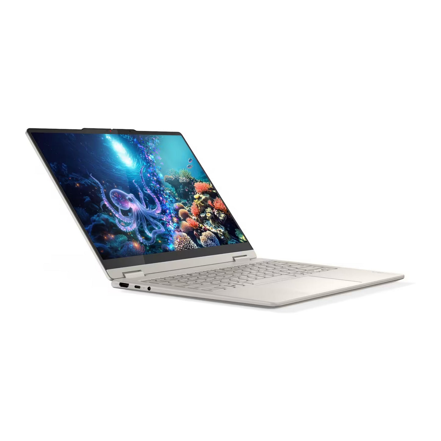 Lenovo yoga 7 2-in-1 14ill10 (83jq00fvmh) 14 copilot+ laptop (high-gloss white | core ultra 5 226v | intel arc graphics 130v | 16 GB | 512 GB SSD | touch)