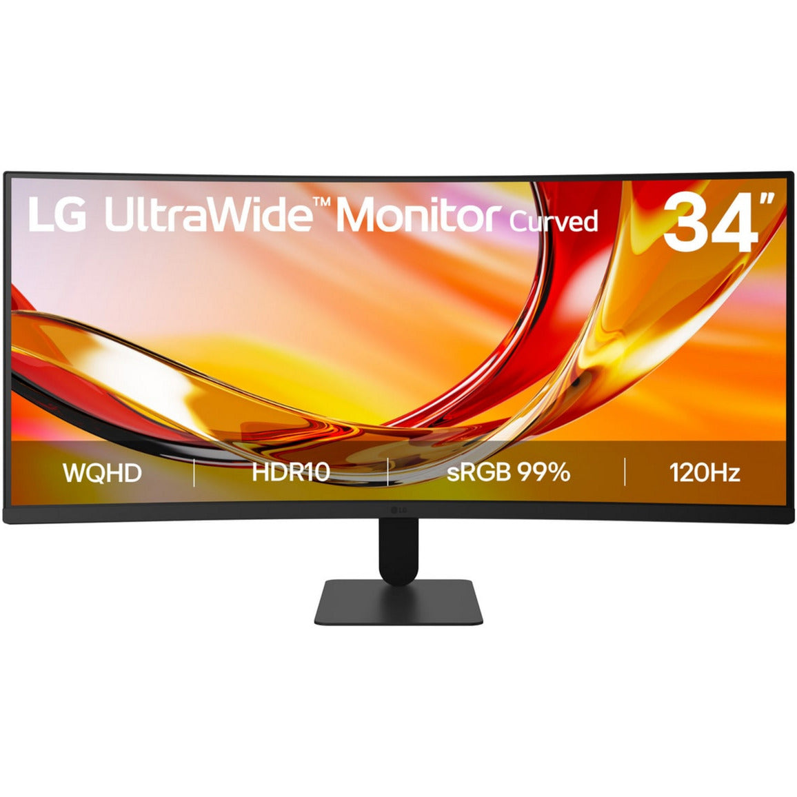 Monitor curvo LG Ultrawide 34U601B-B 34 (Nero, HDMI, DisplayPort, AMD FreeSync, 120 Hz)