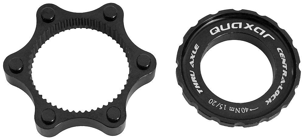 Adaptador quaxar cnc centerlock para eje 15 20mm