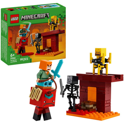 Lego Lego Minecraft 21266 La lava in giro nel Nether