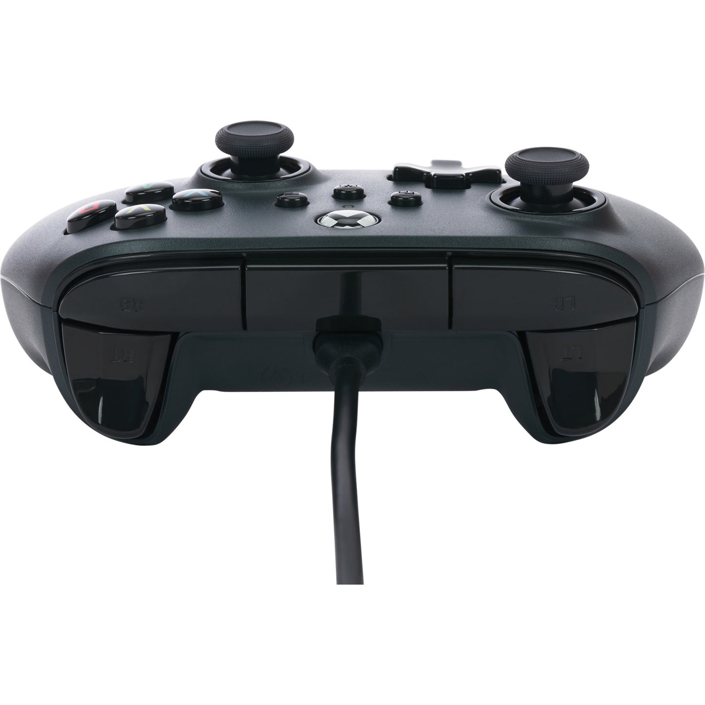Controlador con cable powera para xbox series x|s (negro, xbox series x|s, xbox one, PC)