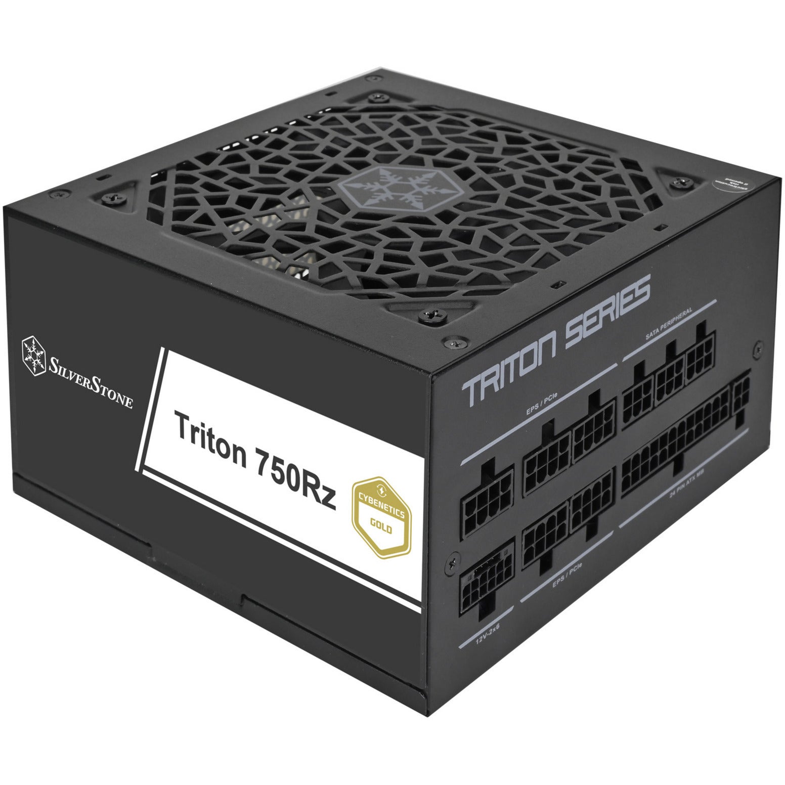 Alimentatore modulare Silverstone triton 750rz da 750 watt (nero, 1x 12v-2x6, 3x pcie)