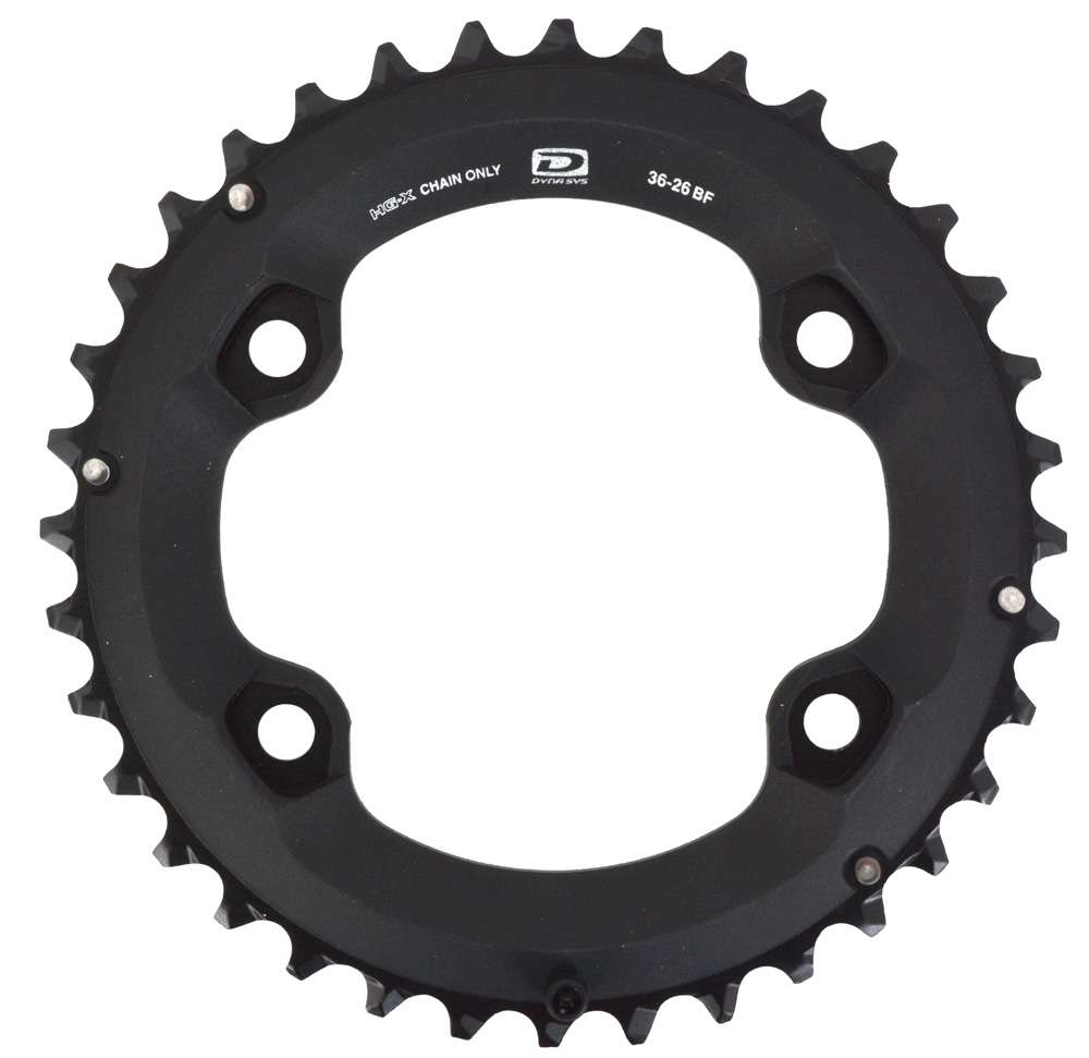 Shimano deore chainring for fc-m6000 36 26t