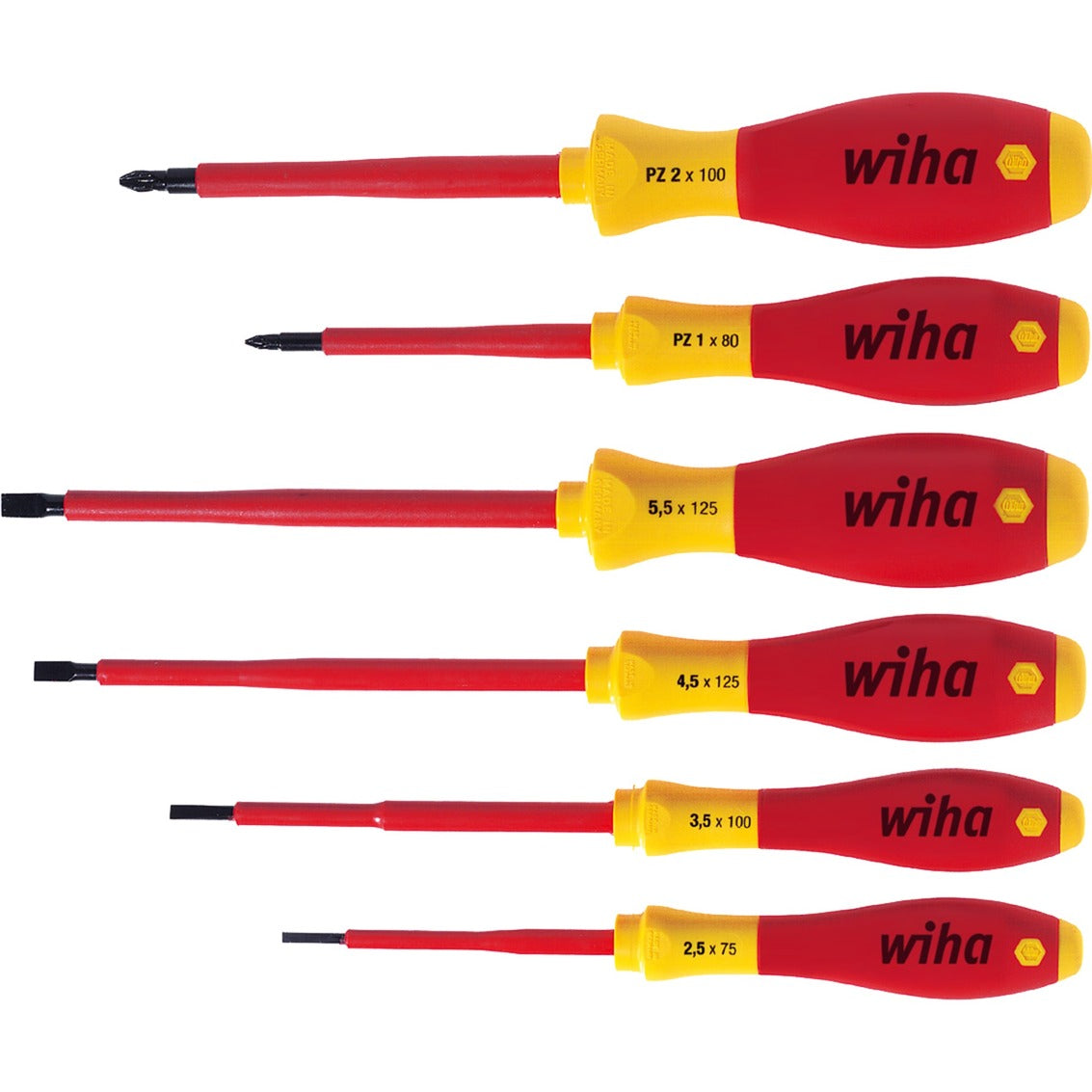 Wiha screwdriver set SoftFinish Electric