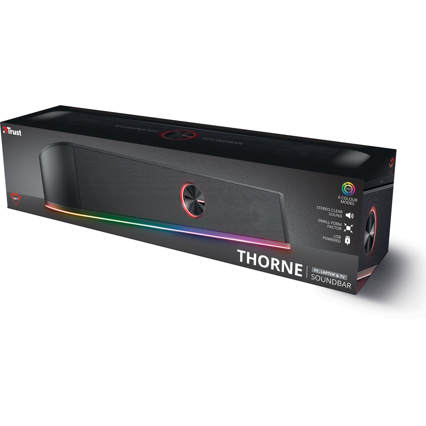 Confiar en GXT 619 Thorne RGB Illuminated SoundBar