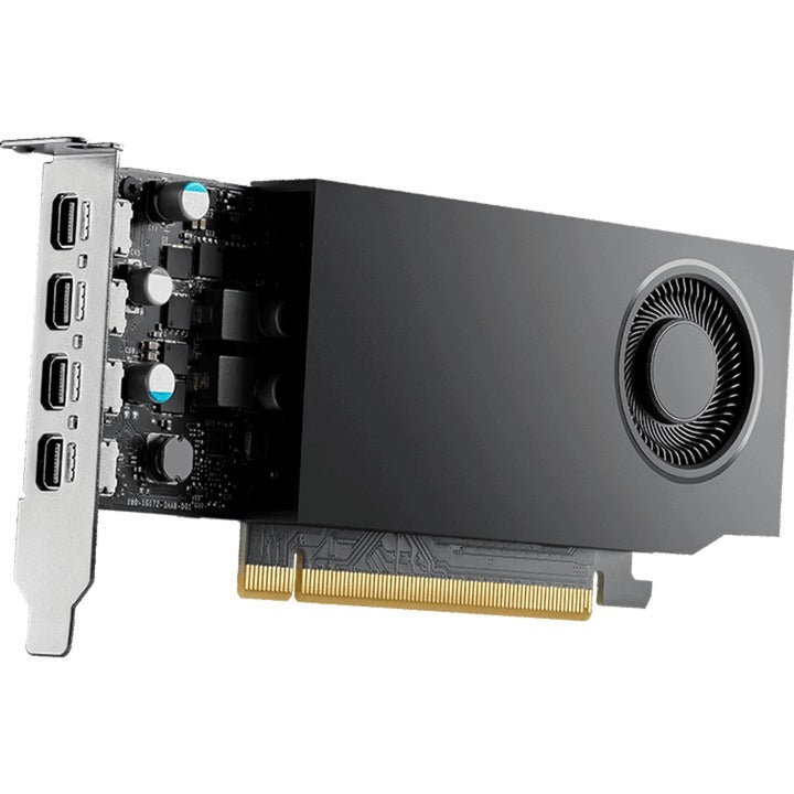 Nvidia® RTX A1000 8 GB graphics card (4x mini display port)