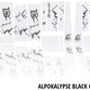 Unleazhed unscratch frame protection film gravelbike bpg01 alpocalypse black