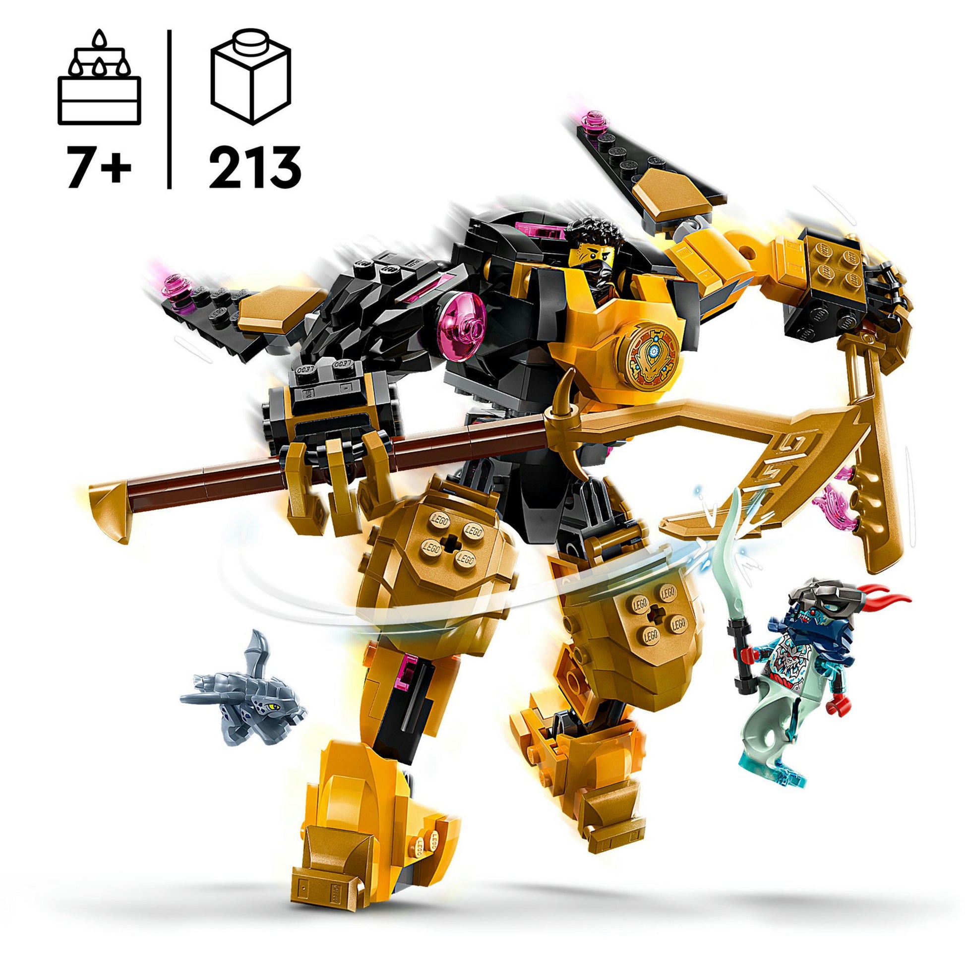 Lego 71839 Ninjago Arins Spinjitzu Fight Mecha