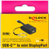 Delock USB-C> Mini-Displayport Adapter Eart