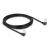 Delock RJ45 Network Cable Cat.6A S FTP Slim 90 ° verso il basso